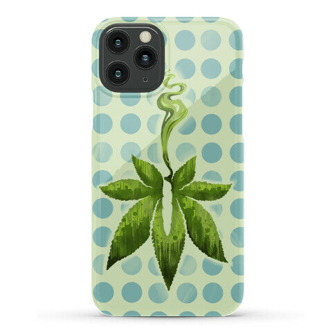 Green Leaf- Cannabis Phone Case