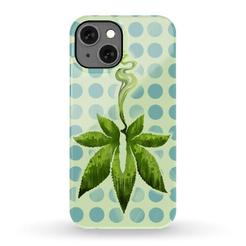 Green Leaf- Cannabis Phone Case