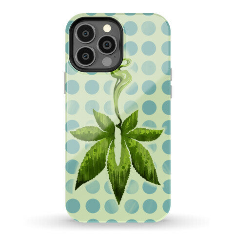 Green Leaf- Cannabis Phone Case