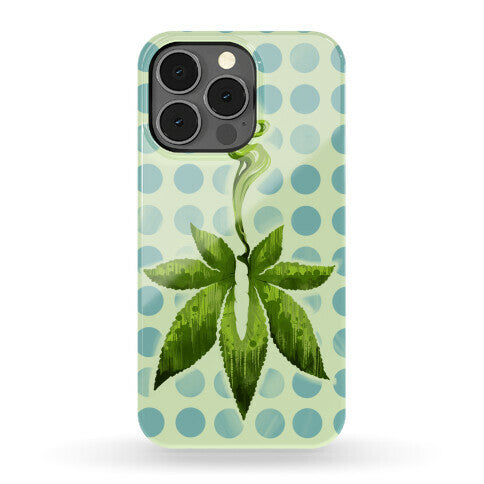 Green Leaf- Cannabis Phone Case