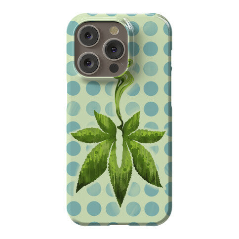 Green Leaf- Cannabis Phone Case