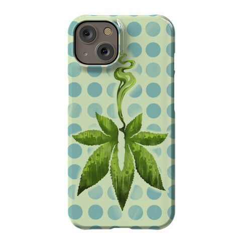 Green Leaf- Cannabis Phone Case