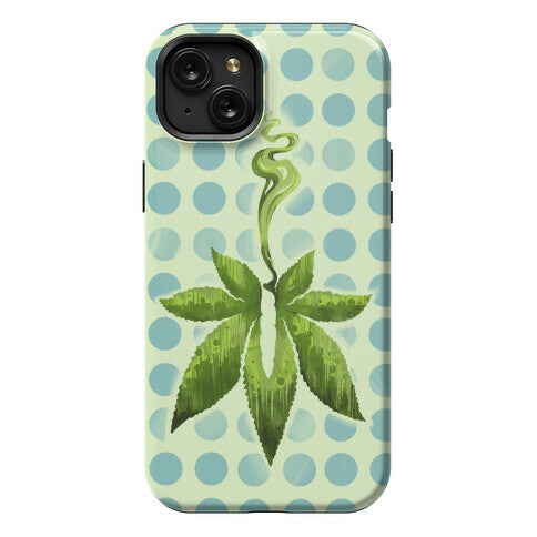 Green Leaf- Cannabis Phone Case