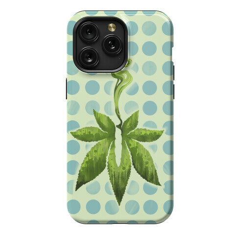Green Leaf- Cannabis Phone Case