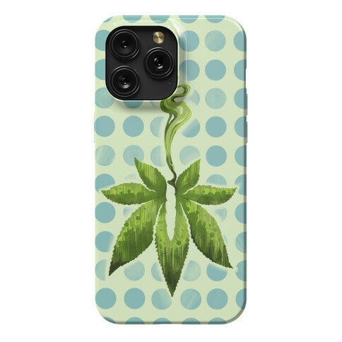 Green Leaf- Cannabis Phone Case