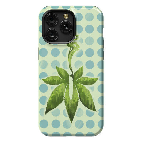 Green Leaf- Cannabis Phone Case