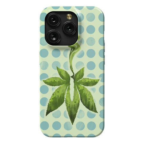 Green Leaf- Cannabis Phone Case