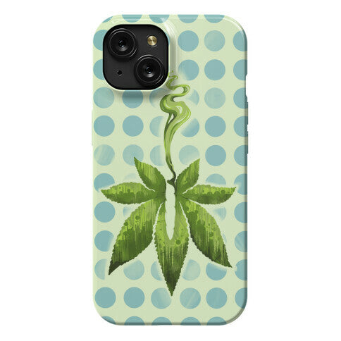 Green Leaf- Cannabis Phone Case