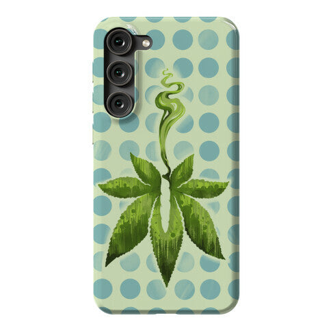 Green Leaf- Cannabis Phone Case