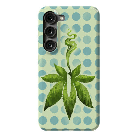 Green Leaf- Cannabis Phone Case