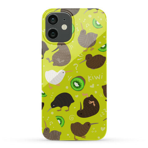 Kiwi Pattern Phone Case