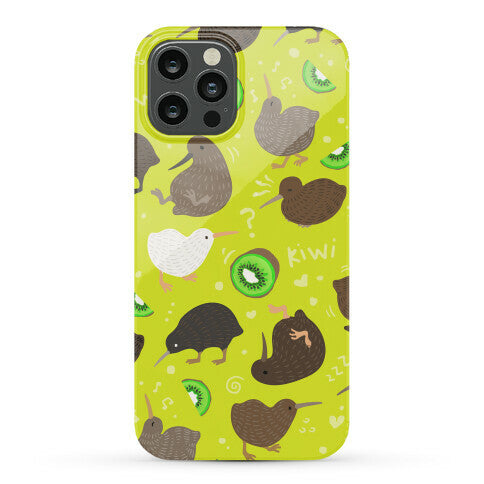 Kiwi Pattern Phone Case