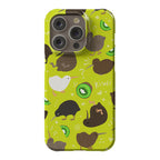 Kiwi Pattern Phone Case