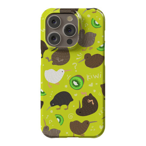 Kiwi Pattern Phone Case