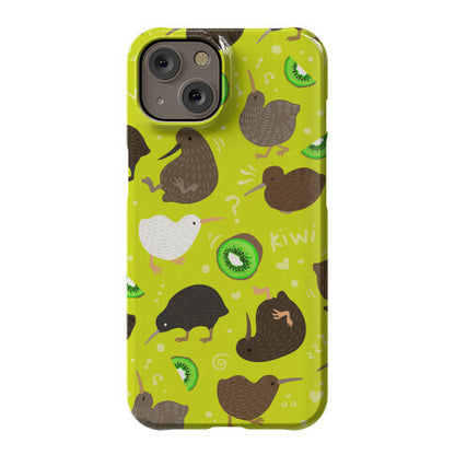 Kiwi Pattern Phone Case