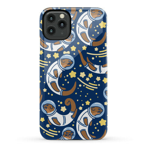 Otters In Space Phone Case