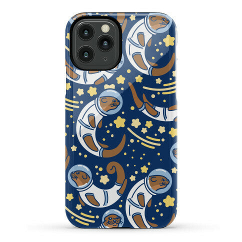 Otters In Space Phone Case