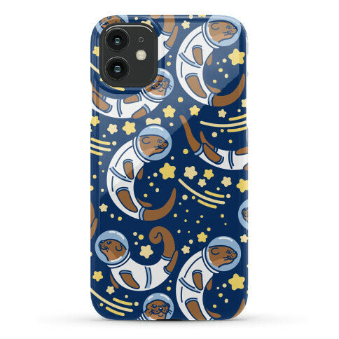 Otters In Space Phone Case