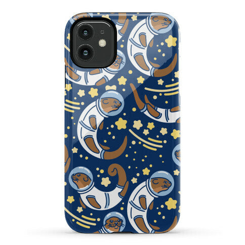 Otters In Space Phone Case