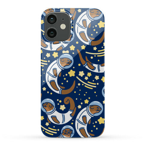 Otters In Space Phone Case