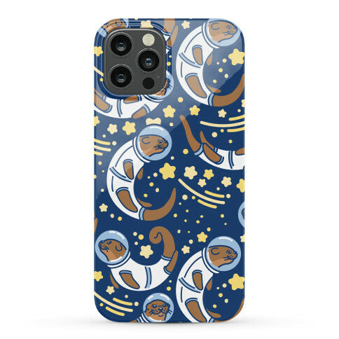 Otters In Space Phone Case