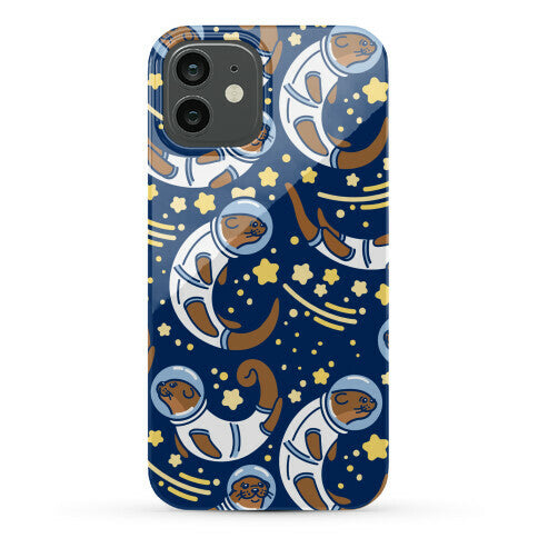 Otters In Space Phone Case