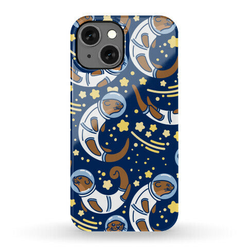 Otters In Space Phone Case