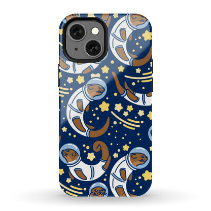 Otters In Space Phone Case