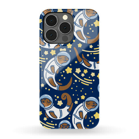 Otters In Space Phone Case