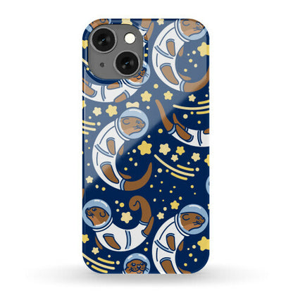 Otters In Space Phone Case