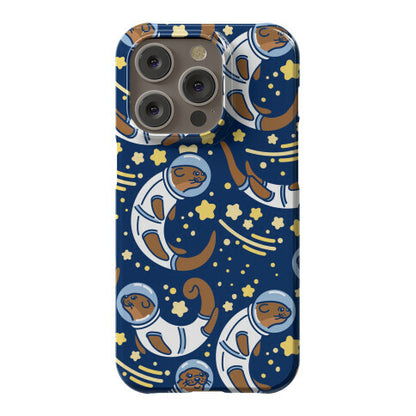 Otters In Space Phone Case