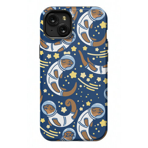 Otters In Space Phone Case