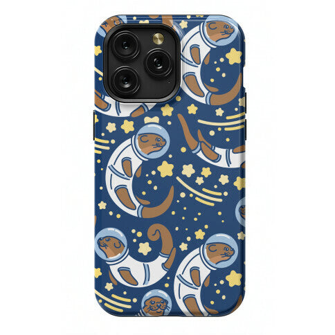 Otters In Space Phone Case