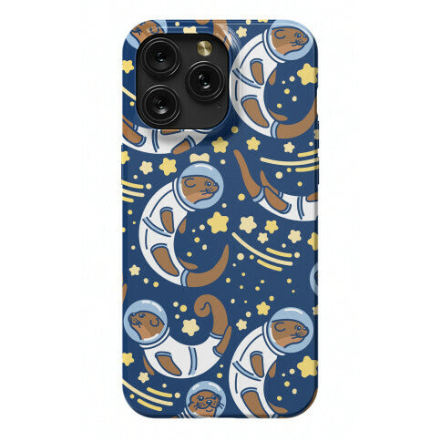 Otters In Space Phone Case