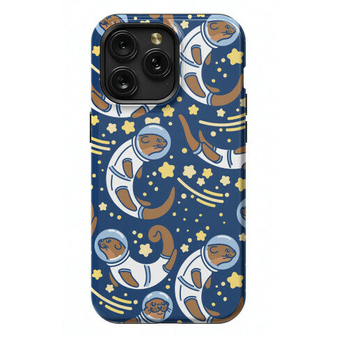 Otters In Space Phone Case