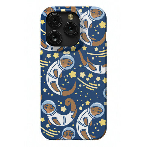 Otters In Space Phone Case