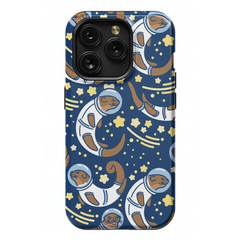 Otters In Space Phone Case