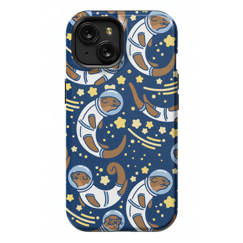 Otters In Space Phone Case