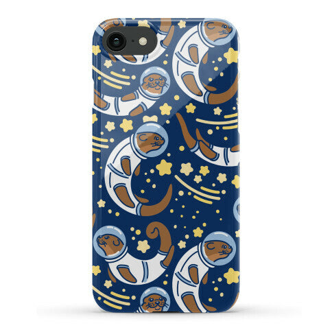 Otters In Space Phone Case