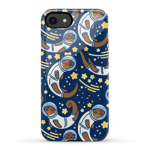 Otters In Space Phone Case