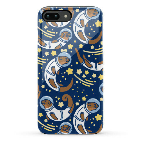 Otters In Space Phone Case