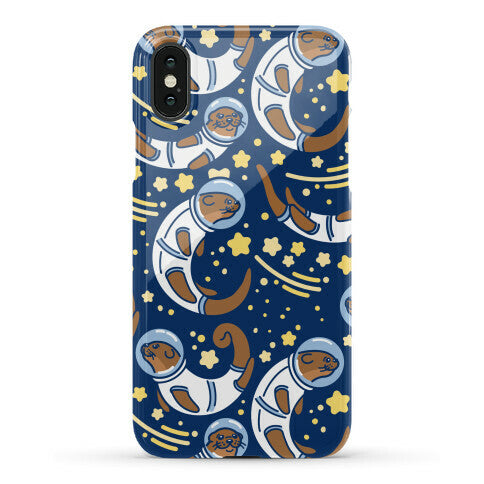 Otters In Space Phone Case