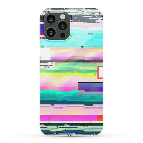 Glitch Pattern Phone Case