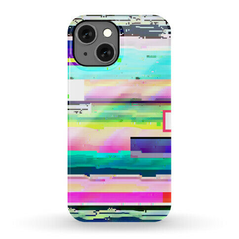 Glitch Pattern Phone Case