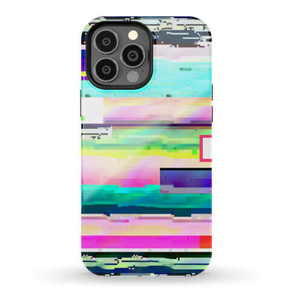 Glitch Pattern Phone Case
