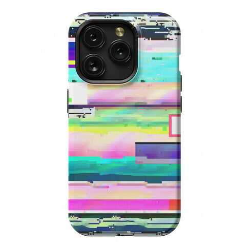 Glitch Pattern Phone Case