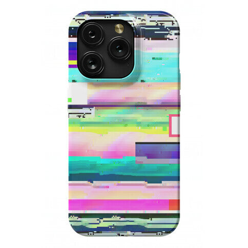 Glitch Pattern Phone Case