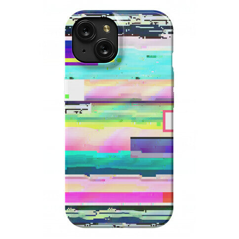 Glitch Pattern Phone Case