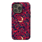 Occult Werewolf Moon Pattern Phone Case