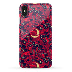 Occult Werewolf Moon Pattern Phone Case